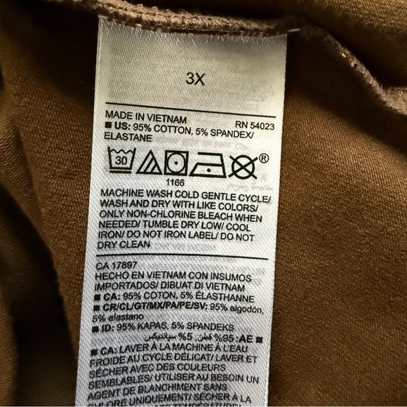 Old Navy First-Layer French Roast Brown Women's Camisole Top Size 3X - Picture 10 of 11